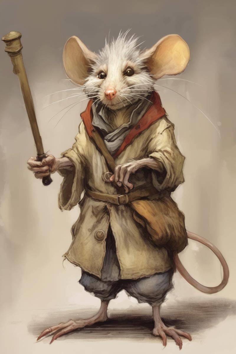 00522-3877807488-_lora_Jean-Baptiste Monge Style_1_Jean-Baptiste Monge Style - A scruffy sewer rat, in the style of Redwall illustrations.png